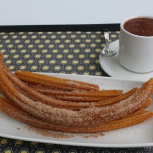 Churros con Chocolate Mexicano